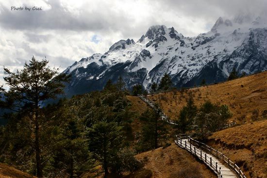 玉龙雪山美景